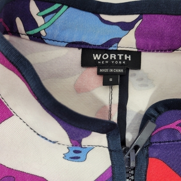 Worth New York Multi Color Floral Vest - Picture 10 of 12